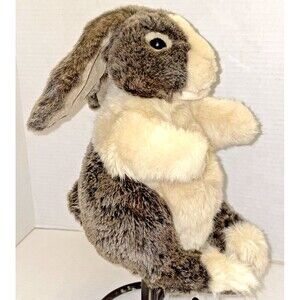 Folkmanis Dutch Bunny Rabbit Plush Full Body Puppet Childs Play Pretend Show